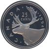 Image 1 : 1994 Ultra Heavy Cameo Proof 25 cents