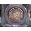 Image 3 : 1947 80% silver 50 cents 7 curved left PCGS MS60