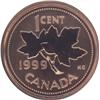 Image 2 : 1999 Specimen 1 cent Reflief cameo design