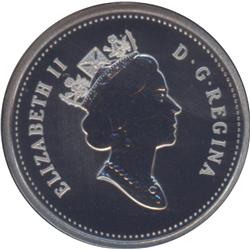 1999 Specimen 10 cents Reflief cameo design