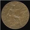 Image 2 : 1921 Britain George V Half Penny AU/Unc Great Toning (COI-7085)