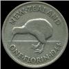 Image 2 : 1944 New Zealand Florin George VI Hi Grade RARE (COI-6988)