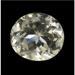 5.18ct Lemon Green Kunzite Afghanistan Oval Cut Appraisal Estimate $1295 (GEM-26152)