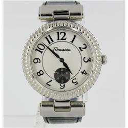 New Rousseau Mens Stainless  Sport Watch Ret $1695 (WAT-154)