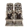 Chinese Bronze Nickel Fu Dog Pair (ANT-438)