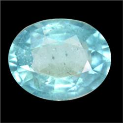1.70ct Natural Brazil Oval Green Apatite (GEM-24967)