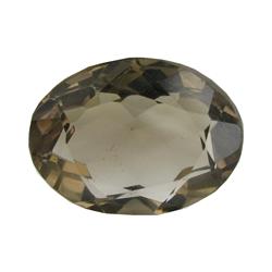 22.97ct Natural Smokey Quartz Oval Cut (GEM-26246)