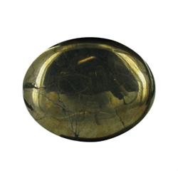 19.54ct Fabulous Cut & Polished Pyrite Gem Oval (GEM-22117)