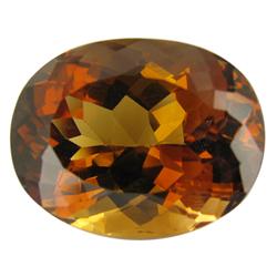24.16ct Beautiful Hot Imperial Topaz Appraisal Estimate $48320 (GEM-23382A)