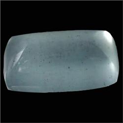3.57ct Natural Brazil Aquamarine Cabochon Cushion  (GEM-23644)