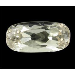 4.7ct Lemon Green Kunzite Afghanistan Oval Cut Appraisal Estimate $1175 (GEM-26154)