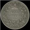 Image 2 : 1839 Britain Victoria Shilling Better Grade (COI-7034)