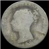 1848/6 Britain Victoria 4 Pence Groat Rare Variety (COI-7038)