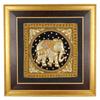 Image 1 : Lg Embroidered/Sequined Elephant Tapestry (ART-008)
