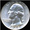 1948 Washington 25c Silver Quarter Coin Graded GEM (COI-6818)