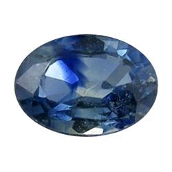 0.39ct Blue Natural Sapphire Oval Facet (GEM-0281C)