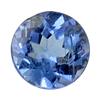 0.56ct Natural Brilliant Blue Tanzanite Round Hi Grade  (GEM-25573)
