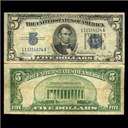 1934A $5 Silver Certificate Circulated (CUR-06041)