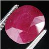 Image 1 : 4.9ct Oval Blood Red Ruby Madagas. Appraised $7k (GEM-17486)