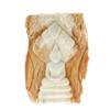 Hand Carved Petrified Wood  Thai Buddha (CLB-028)
