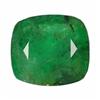 1.10ct Natural Medium Green Zambian Emerald Cushion (GEM-19568)
