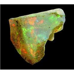 4ct RARE Ethiopian Crystal Opal Super Flashing Color (GEM-23828)