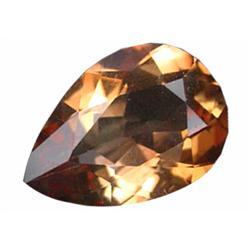 9.87ct Imperial Topaz Pear Unheated Appraisal Estimate $24675 (GEM-19854)