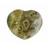 81.26ct Colorful Gem Grade Sea Jasper Heart (GEM-21158)