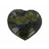 Image 2 : 61.49ct Gem Grade Labradorite Polished Heart Neon Peacock Colors (GEM-21168)