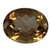 24.60ct Jumbo Rare Unheated Champagne Imperial Topaz Appraisal Estimate $61500 (GEM-24608)