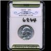 Image 3 : 1961D Washington 25c Silver Quarter Coin Graded GEM (COI-6844)