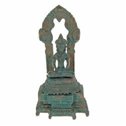 Vintage Buddha Bronze Statue (ANT-428)