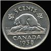 Image 2 : 1938 Canada 5c Hi Grade AU Scarce (COI-6717)