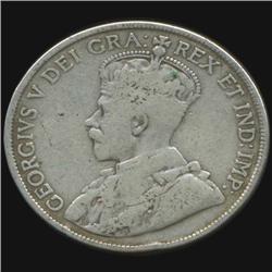 1919 Canada Half Dollar Hi Grade (COI-7018)