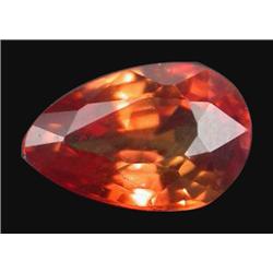 1.18ct Dazzling Orange Pear Sapphire Songea (GEM-19806)