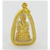 Image 2 : 22k Gold Vermeil Famous Monk Thai Buddhist Amulet (JEW-1392)