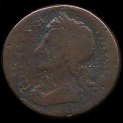 1675 Britain Charles II Farthing Circulated 335 YEARS OLD (COI-7063)