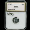 Image 3 : 1972S Roosevelt Dime Graded PR68 DCAM (COI-4793)