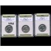 1979S 80S & 81S Anthony Dollar Coin Graded GEM Set of 3 (COI-6932)