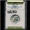 Image 3 : 1954 Washington 25c Silver Quarter Coin Graded GEM (COI-6830)