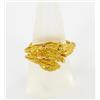 Image 2 : Ladies Dragon Ring 22k Gold Vermeil (JEW-1377)