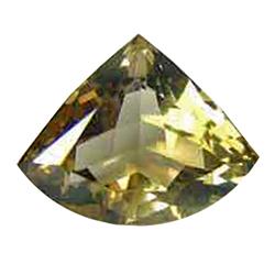 5.93ct Lover Trillion Champagne AAA Topaz (GEM-22584A)