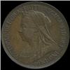 Image 1 : 1901 Britain Victoria Half Penny High Grade (COI-7062)