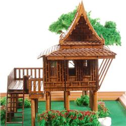 Thai Teak House Model Kit (CLB-099)