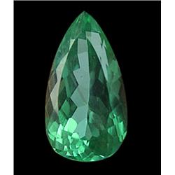 14.35ct Dazling Top Luster Lush Hot Green Kunzite Oval Appraisal Estimate $3587 (GEM-24605)
