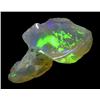 Image 1 : 7.1ct RARE Ethiopian Crystal Opal Super Flashing Color (GEM-23826)