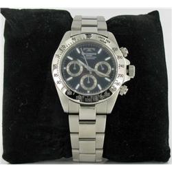 New Technos Swiss Mens CHRONO Style Watch Retail $1995 (WAT-152)