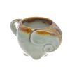 Image 2 : Hand Crafted Celadon Elephant Mug Pair (DEC-177)