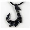 Image 2 : Rare Buffalo Horn Hawaiian Fishhook Pendant Choker (JEW-1413)