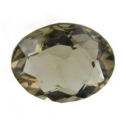 21.37ct Natural Smokey Quartz Oval Cut (GEM-26243)